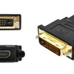 DVI 24+1 Pin Male to HDMI Female
