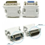 Accessories - DVI 24+5 Male to 15 Pin VGA Female