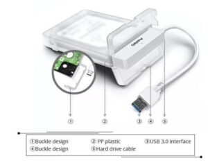 USB 3.0 Festplattengehäuse für 2.5 - Image 3