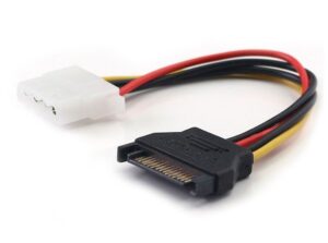 SATA 15 Pin IDE 4 Pin Female Power Cabl - Image 3