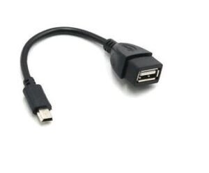 USB 2.0 Female to Mini 5 Pin Male USB