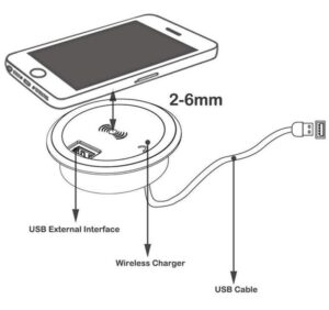 Desktop Embedded Wireless Charger - Image 6