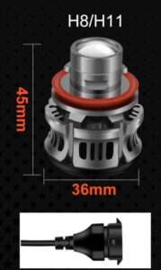 Bmw H8 H11 Angel Eyes 6500K 15000LM - Image 3