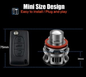 Bmw H8 H11 Angel Eyes 6500K 15000LM - Image 6