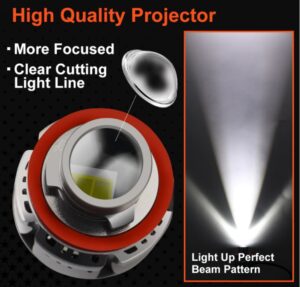 Bmw H8 H11 Angel Eyes 6500K 15000LM - Image 8