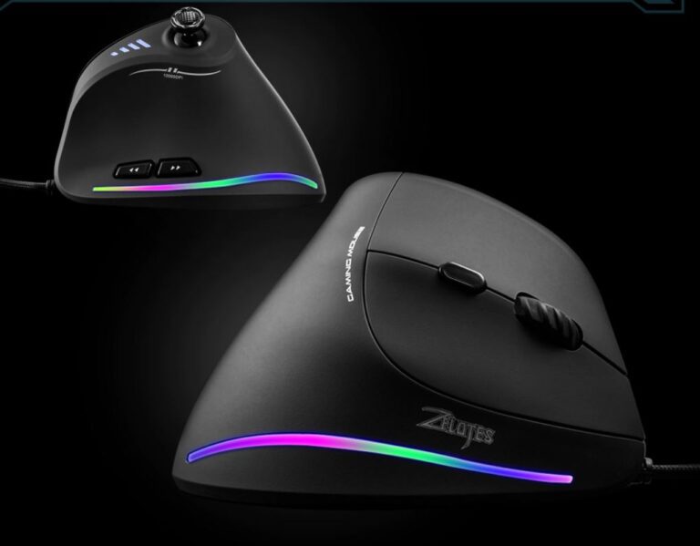 Accessories - Vertikale Gaming-Maus kabelgebunden RGB