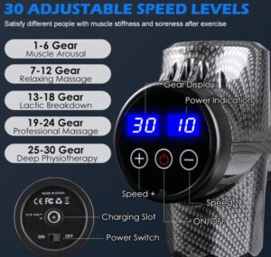 Massagepistole S3 30 Gang Faszienpistole - Image 2