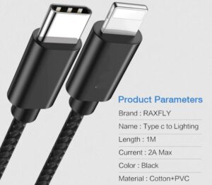 Iphone USB C Ladedatenkabel