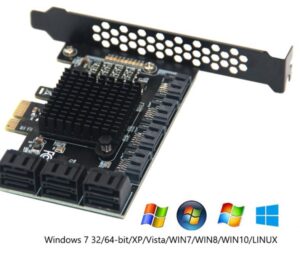 SATA PCIe 1X Adapter 10 Ports