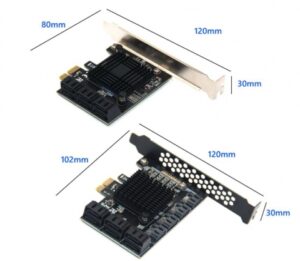 SATA PCIe 1X Adapter 10 Ports - Image 7