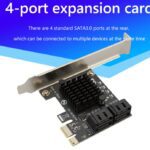 Accessories - PCIe auf 4 Ports SATA 3 III 3.0 6 Gbit/s