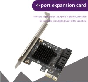 PCIe auf 4 Ports SATA 3 III 3.0 6 Gbit/s - Image 2