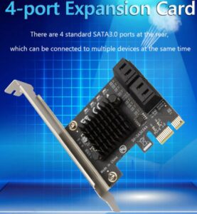 PCIe auf 4 Ports SATA 3 III 3.0 6 Gbit/s - Image 4
