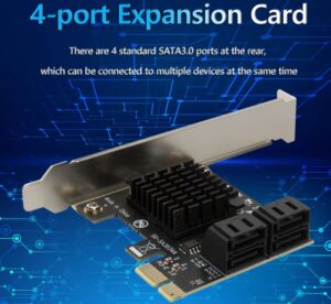 PCIe auf 4 Ports SATA 3 III 3.0 6 Gbit/s - Image 5