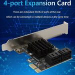 PCIe auf 4 Ports SATA 3 III 3.0 6 Gbit/s - Image 6