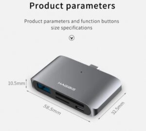 USB-C auf USB 3.0 SD/Micro SD/TF OTG - Image 7