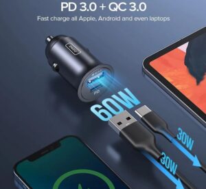 Autoladegerät 5A Dual USB Schnellladung - Image 3