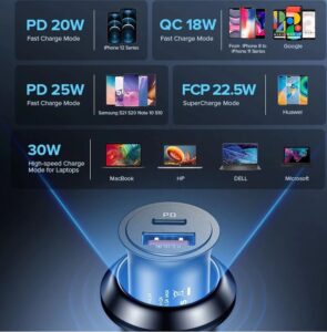Autoladegerät 5A Dual USB Schnellladung - Image 2
