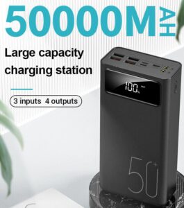 Power Bank 50000mAh Ladegerät LED-Licht
