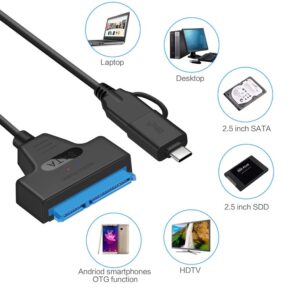 SATA to USB 3.0 / 2.0 Cable Adapter - Image 3