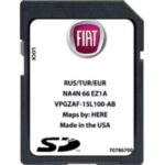 Autoteile - FIAT 124 SPIDER CONNECT NAV-KARTE 2020
