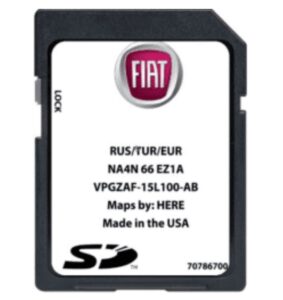 FIAT 124 SPIDER CONNECT NAV-KARTE 2020