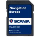 SCANIA SAT NAV MAP 2023/2024 SD-KARTE