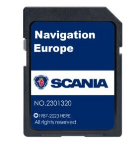 SCANIA SAT NAV MAP 2023/2024 SD-KARTE