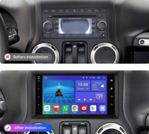 Jeep Wrangler Compass Chrysler Android Radio 7 Zoll DAB,4G - Image 7