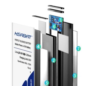 iphone 8 2250mAh Batterie - Image 4