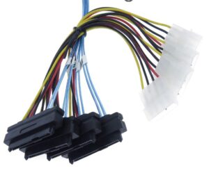 SAS 36pin SFF-8087 bis 4 x SFF-8482 - Image 4