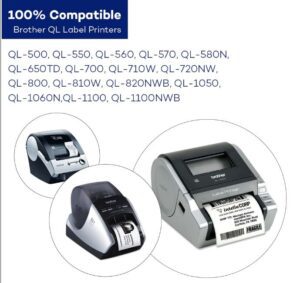 Brother-kompatible Etiketten DK-22205 - Image 3