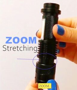 Taschenlampe ZOOM Torch USB Charge - Image 3