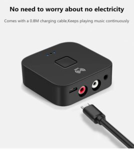 Bluetooth 5.1NFC-Empfänger Auto NFC Stereo AUX 3,5 mm Klinke RCA - Image 3