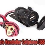 Autoteile - Motorrad Lenker Handy USB-Ladegerät