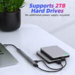 USB Hub 3.0+c Hub USB 6 USB 2.0 Multi USB Splitter - Image 2