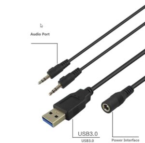 Desk 4-Port USB 3.0 HUB-Adapter - Image 5