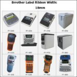 Brother Tze-18 mm laminiertes Etikettenband - Image 6