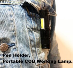 Taschenlampe ZOOM Torch USB Charge - Image 4