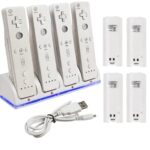 Wii-Akku-Ladestation 4 x 2800 mAh