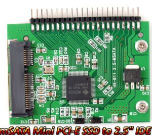mSATA SSD to 44 Pin IDE Converter - Image 2