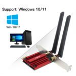 Wi-Fi 6E A5G/6 GHz Wireless PCI-E Adapter Bluetooth 5.2 - Image 5