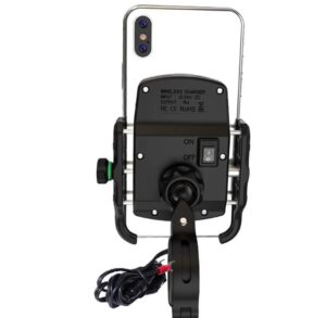 Motorrad-Telefonhalterung – Schnelles kabelloses Laden - Image 5