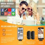 Mikrofon Mic Tragbare Audio-Video-Aufnahme für iPhone Android - Image 2