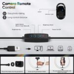 Selfie-Ringlicht mit Stativ - Image 5