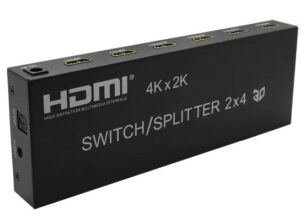 HDMI Switch Splitter 2x4 Audio Extractor - Image 7