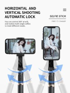 Stabilisator Bluetooth mit Stativ-Selfie-Stick - Image 8