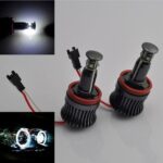 BMW 2x 20W CREE H8 LED Angel Eyes - Image 7