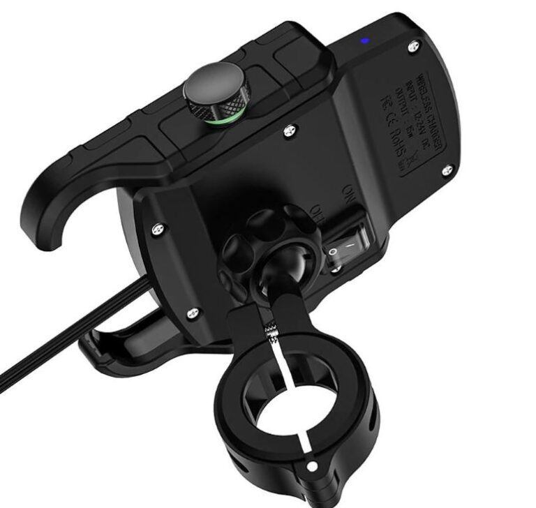 Sport - Motorrad-Telefonhalterung – Schnelles kabelloses Laden