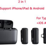 Accessories - Mikrofon Mic Tragbare Audio-Video-Aufnahme für iPhone Android